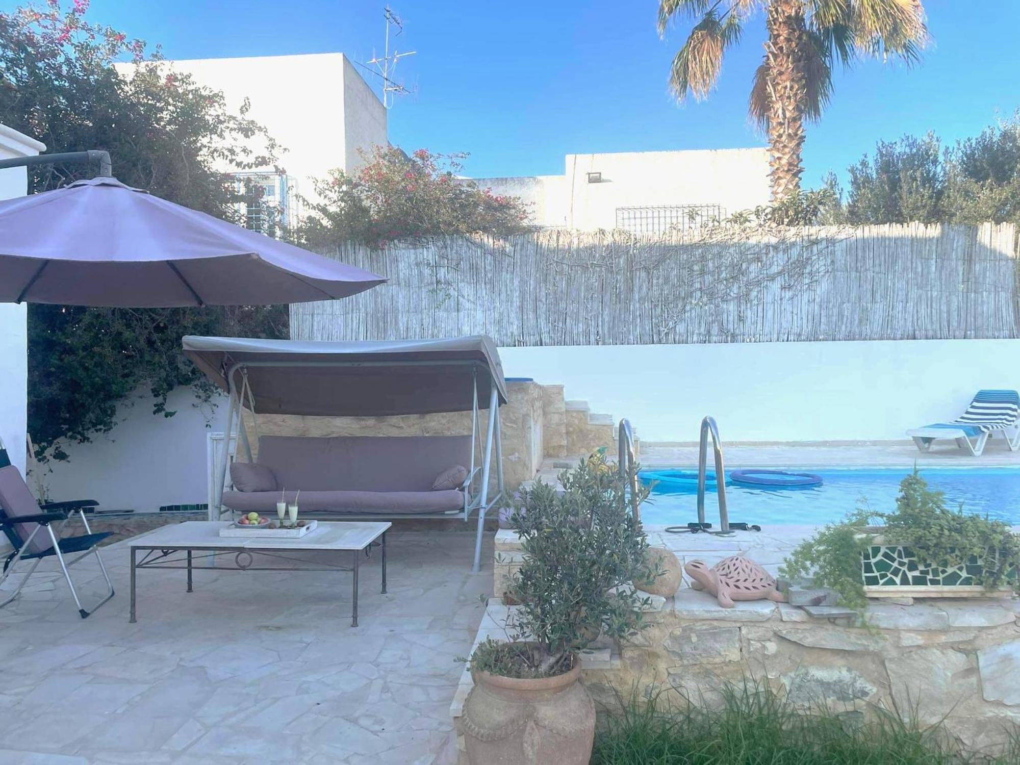 La Maison Les Pins Chambre D'Hote Chez L'Habitant La Marsa Esterno foto